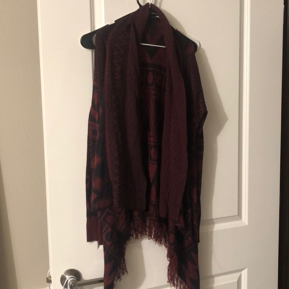 Aztec Print Cardigan
